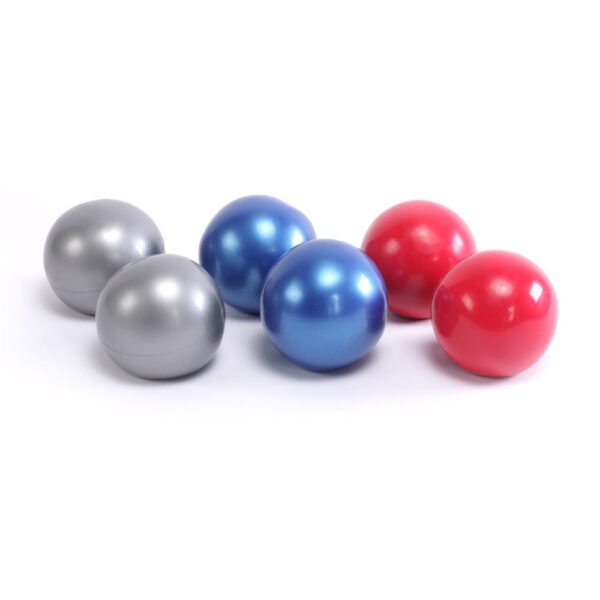 pelotas peso pilates ok 600x600 - Pequeño equipamiento