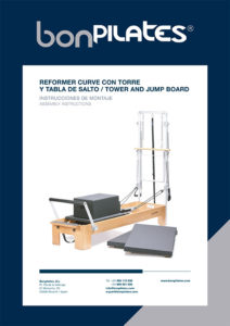 PORTADA REFORMER CURVE CON TORRE Y TABLA DE SALTO 212x300 - Instrucciones