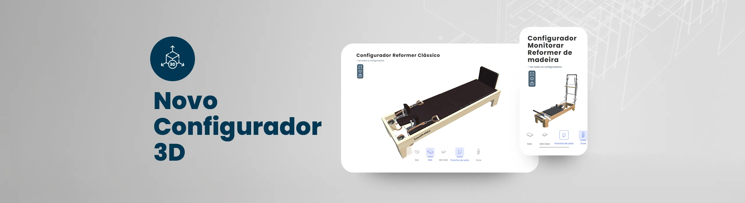 banner webnuevo configurador 3d pt - Configuradores de Equipamento